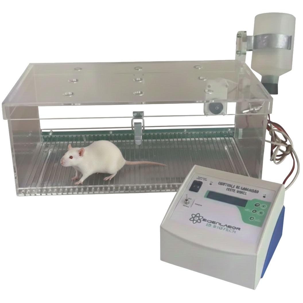 O Teste de Vogel (ou Vogel Conflict Test) é um teste comportamental clássico para avaliar ansiedade em roedores, baseado em um paradigma de conflito punido.
Ele é muito usado em psicofarmacologia para testar ansiolíticos, principalmente benzodiazepínicos.